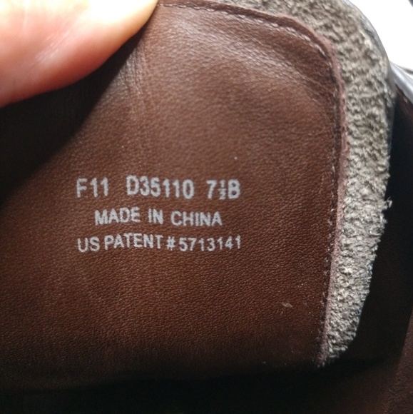 Cole Haan Nike Air Grey Leather Combat Boots - Picture 6 of 7